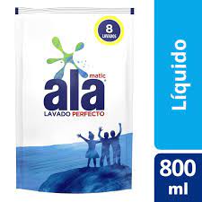 JABON LIQUIDO ALA 800 LAVADO A MANO DOY PACK OFERTA